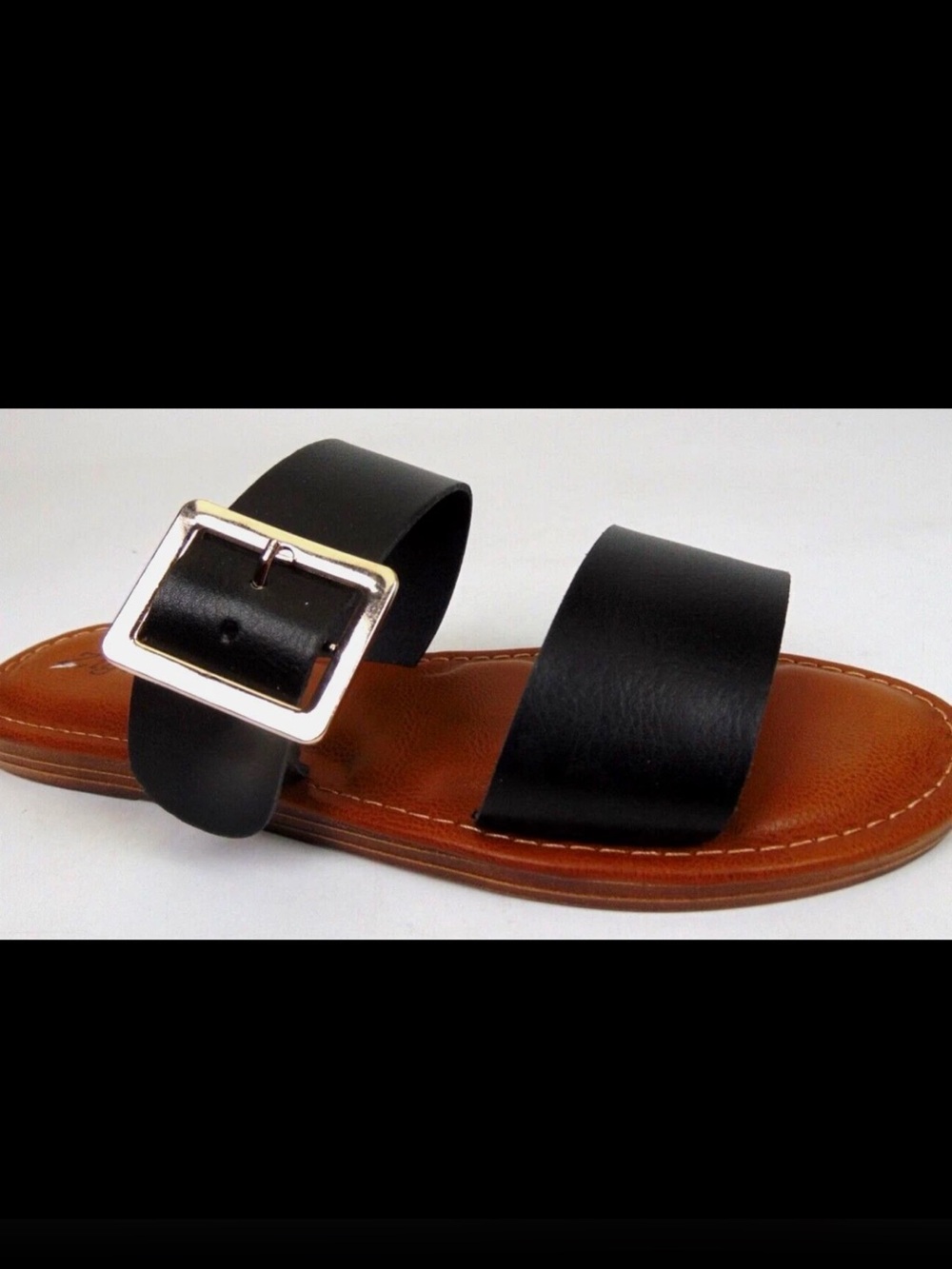 ZiGi Soho Kaisley Straps Slide Casual Sandals, Women's Size 7.5 M, Black